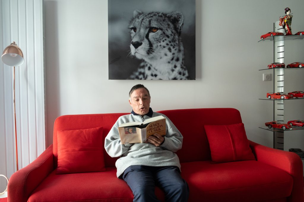 Dans la maison Rosa vivent 7 résidents et viennent quotidiennem